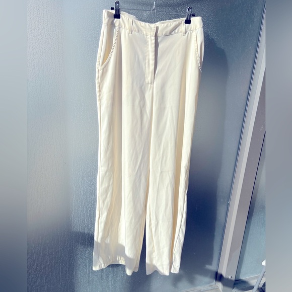 Max Studio | Long High Waist Wide Leg Trousers - Picture 3 of 6